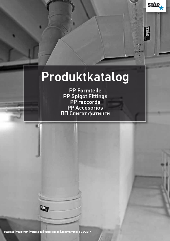 Catalogues + Brochures / STAR Piping Systems GmbH Wesel