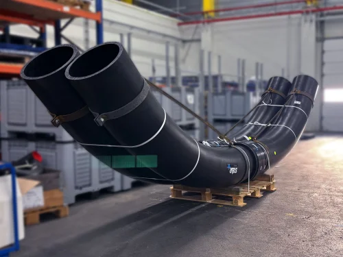 Sichere und langlebige Rohrsysteme für eine Fischfarm