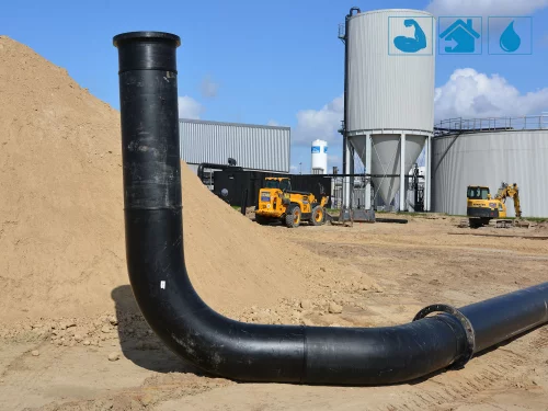Waste water pressure pipeline, Altentreptow