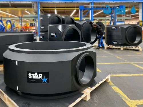 XXL-T-Stücke für Kühlwasserleitungen