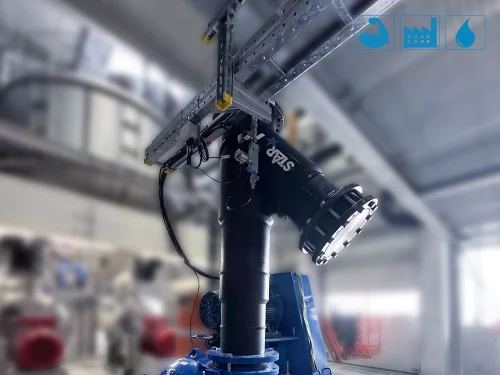 Produktionsanlage einer Stärkefabrik