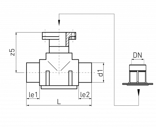 star_piping_formteil_pe-Hydrantenanschluss-T-Stück_baio-z